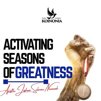 Activating Seasons of Greatness