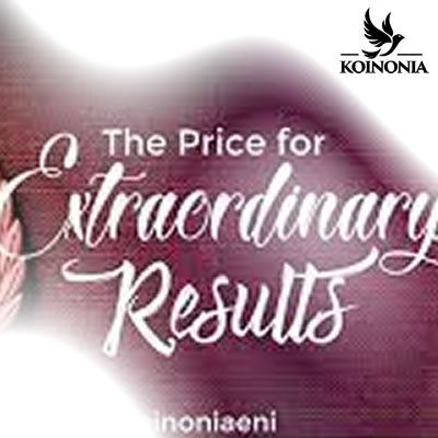 The Price for Extraordinary Results