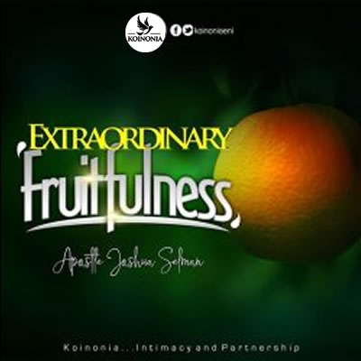 Extraordinary Fruitfulness
