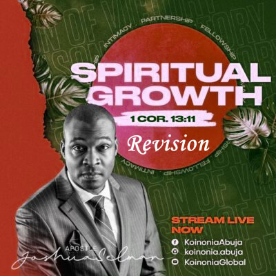Spiritual Growth (Revision)