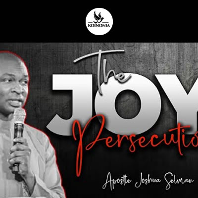 The Joy of Persecution